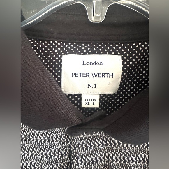 Peter Werth London Men’s Polo Shirt Size Large - Picture 5 of 5